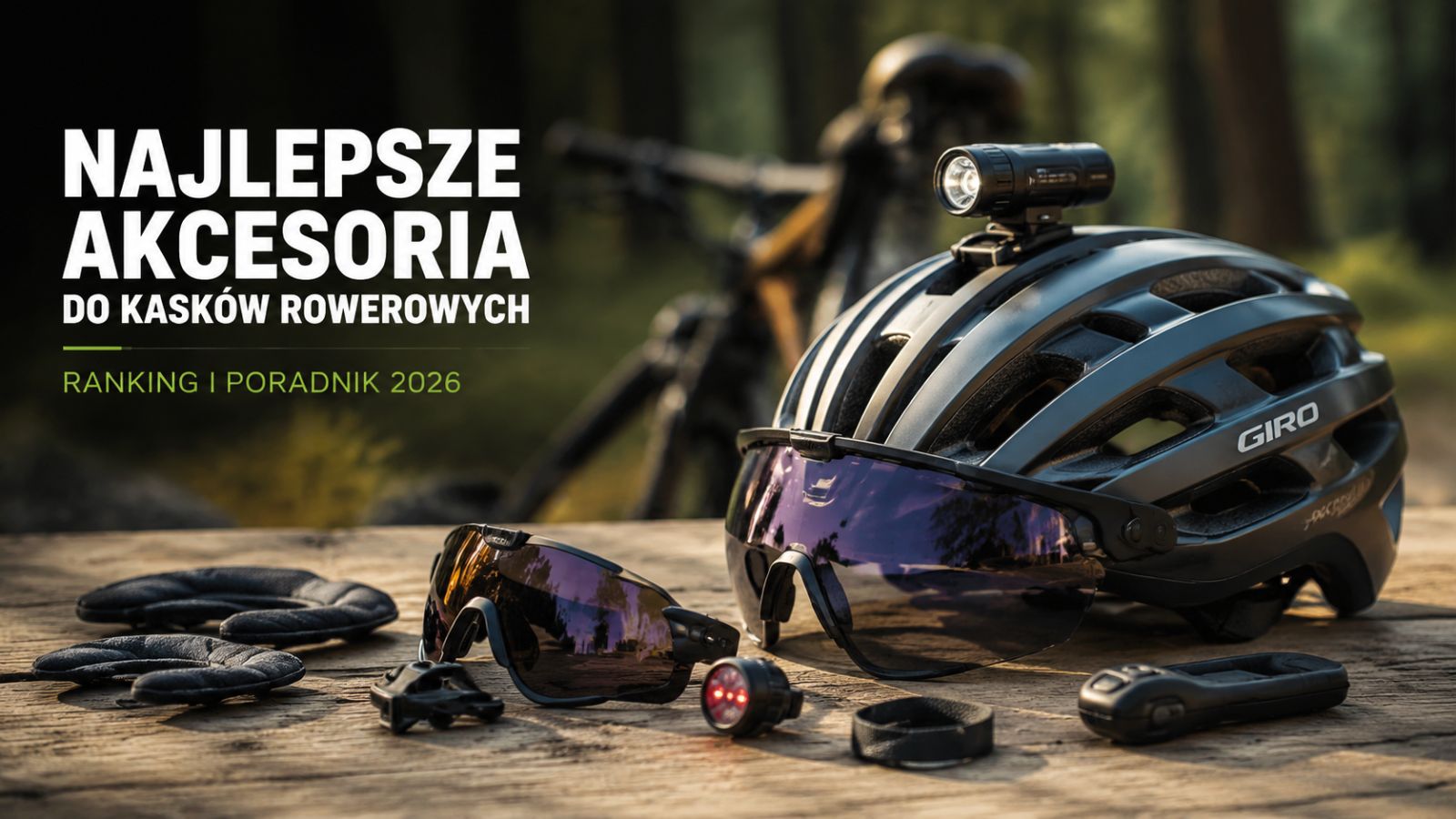 Najlepsze akcesoria do kasków rowerowych – ranking i poradnik 2026