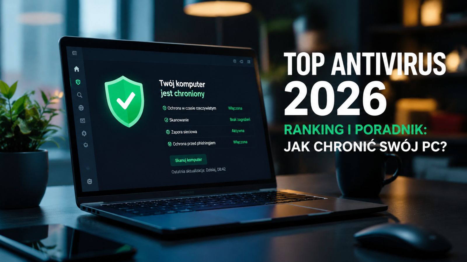 Top Antivirus 2026 – Ranking i Poradnik: Jak Chronić Swój PC?