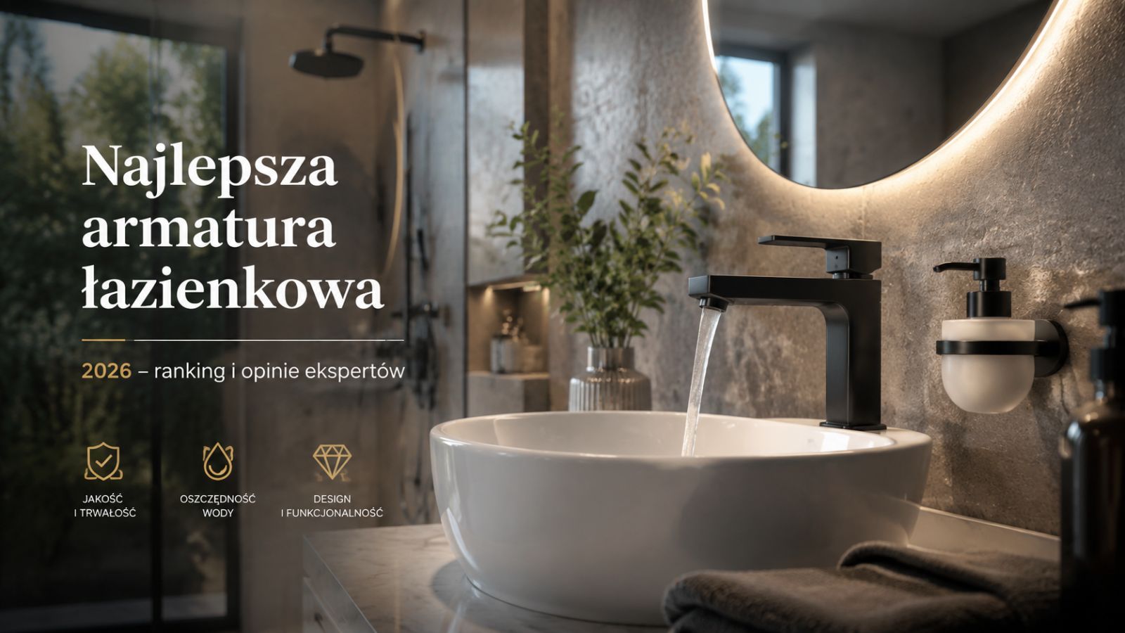 Najlepsza armatura łazienkowa 2026 – ranking i opinie ekspertów