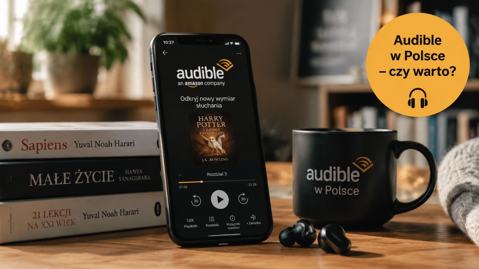 Audible w Polsce – Czy warto? Kompletny przewodnik po Amazon Audible