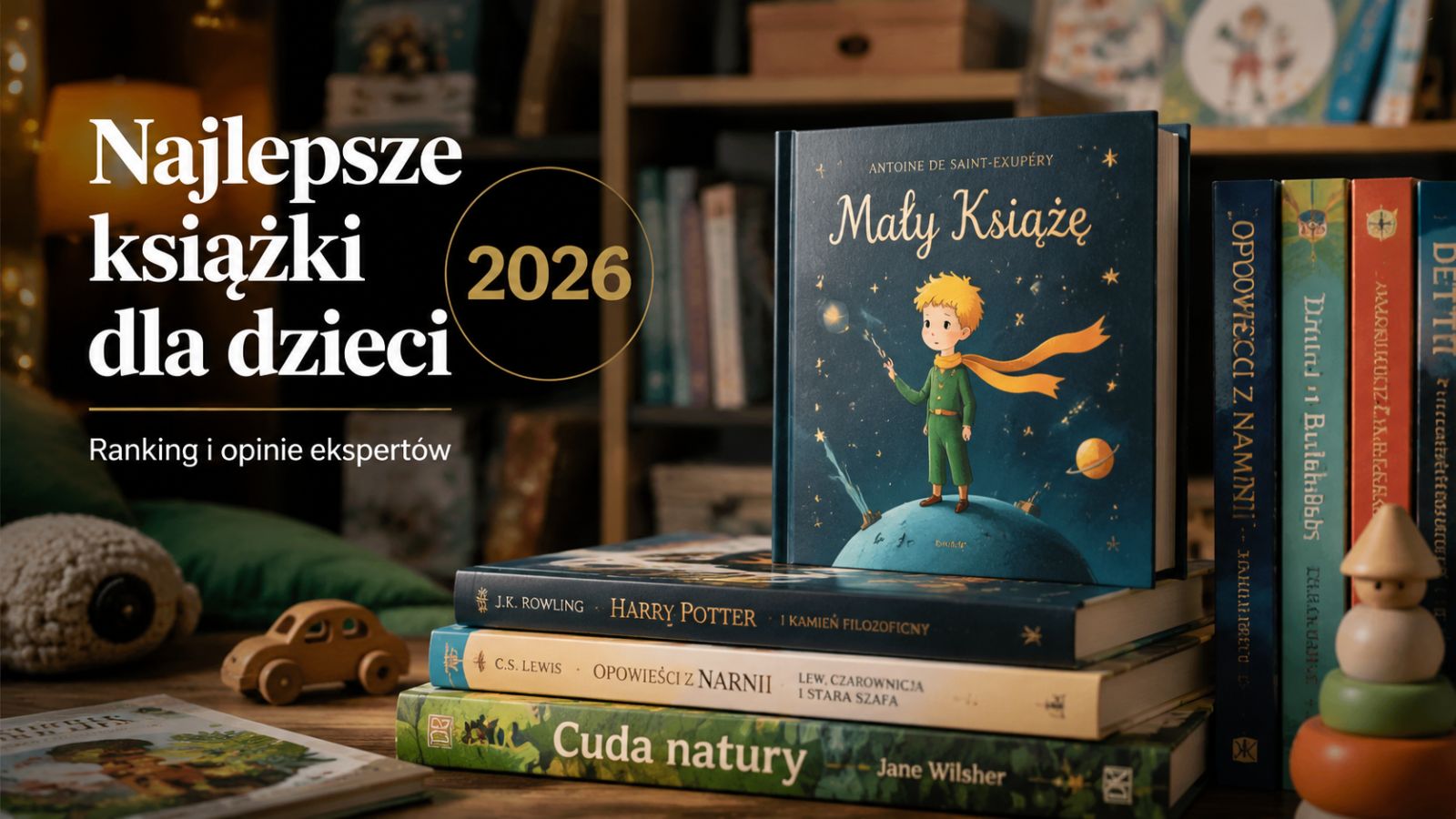 Najlepsze książki dla dzieci 2026 – Ranking i opinie ekspertów