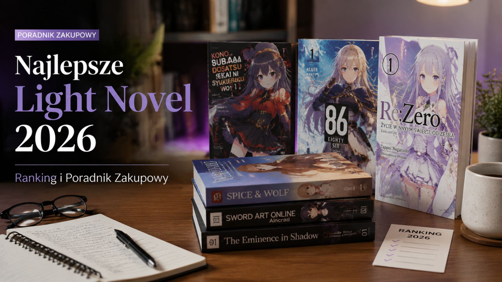 Najlepsze Light Novel 2026 – Ranking i Poradnik Zakupowy