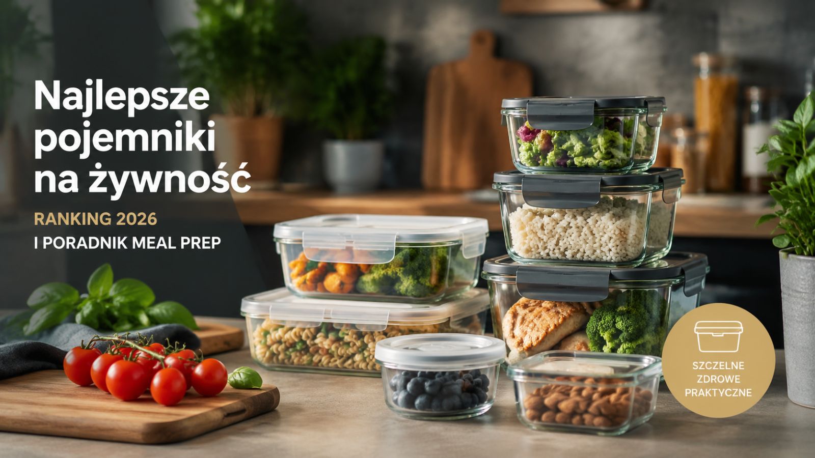 Najlepsze pojemniki na żywność – ranking 2026 i poradnik meal prep