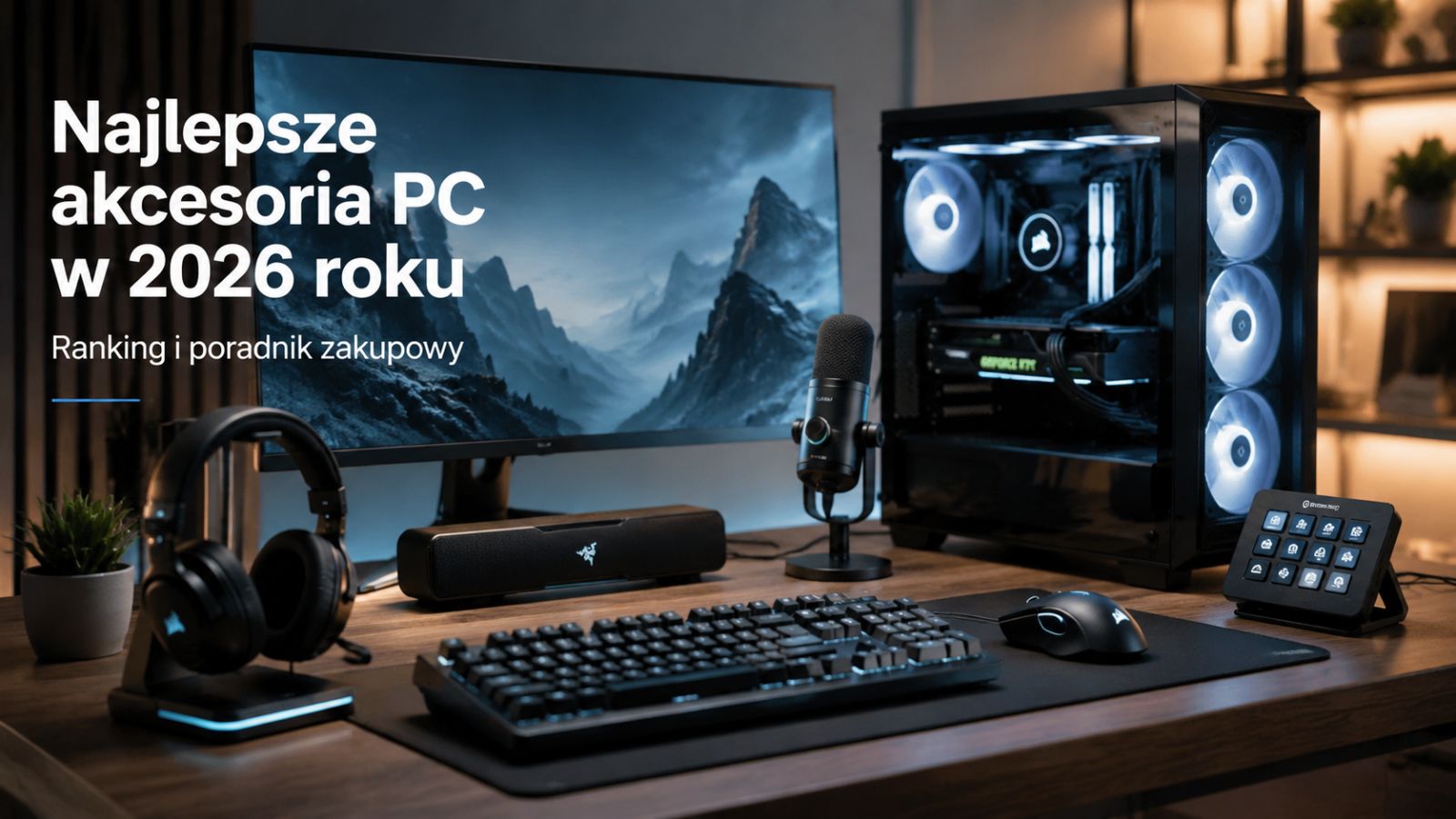 Najlepsze akcesoria PC w 2026 roku – Ranking i poradnik zakupowy