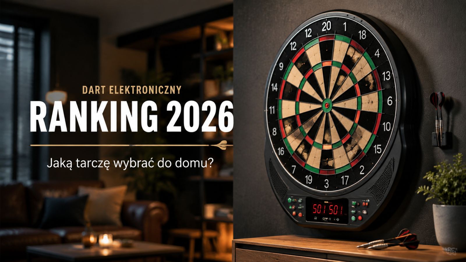 Dart elektroniczny ranking 2026 – jaką tarczę wybrać do domu?