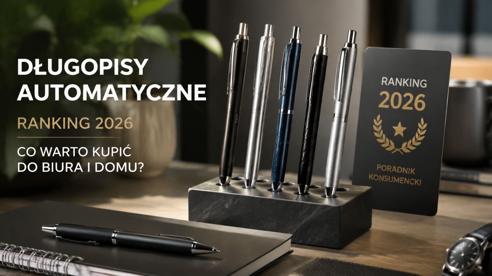 Markowe długopisy ranking 2026 – co warto kupić do biura i domu?