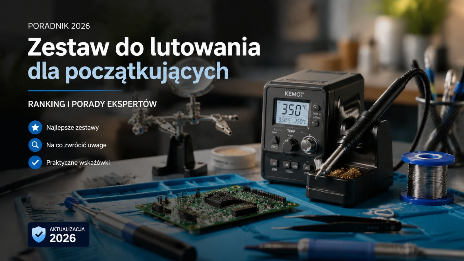 Zestaw do lutowania dla początkujących – ranking i poradnik 2026