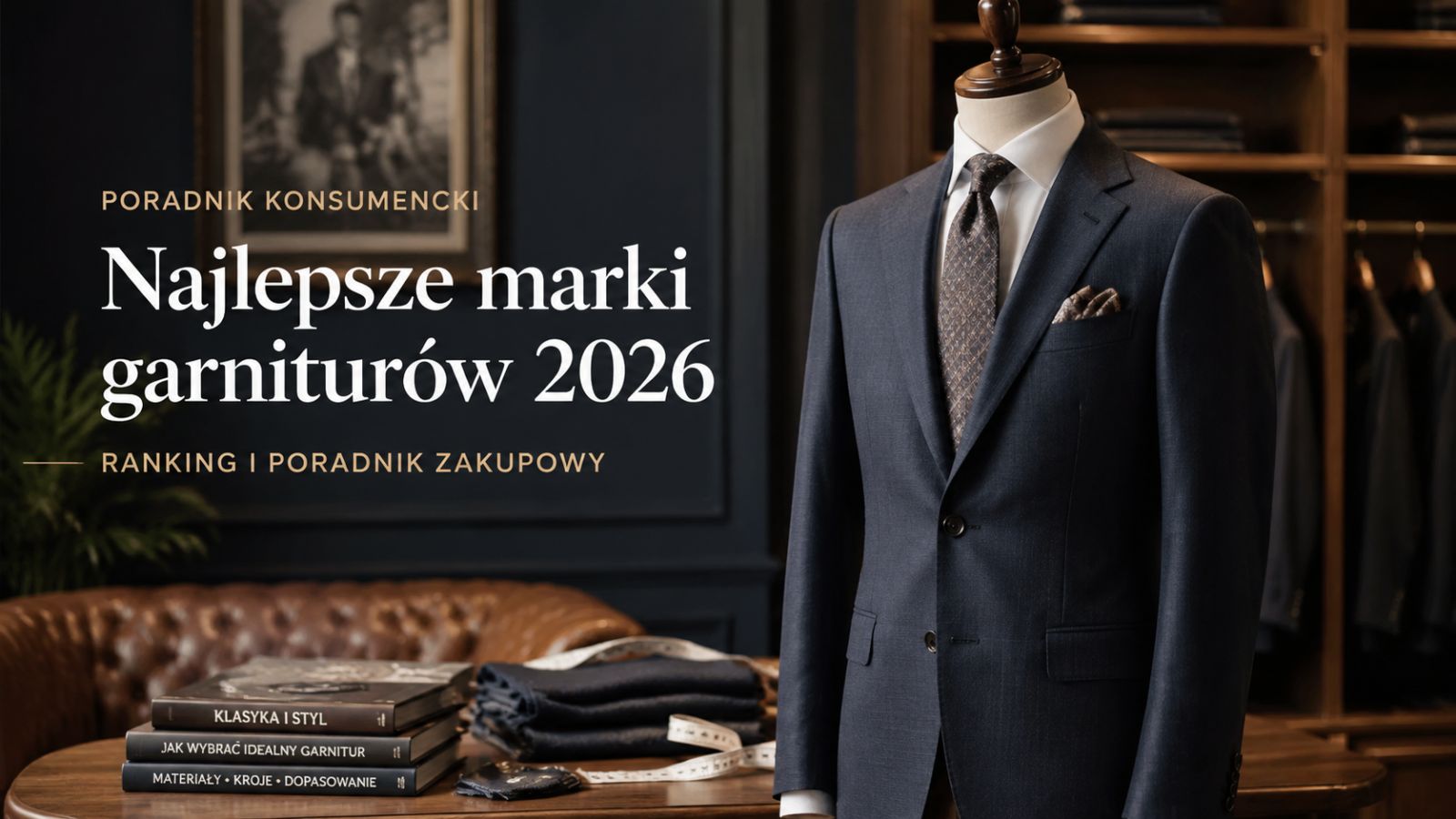 Najlepsze marki garniturów 2026 – Ranking i poradnik zakupowy
