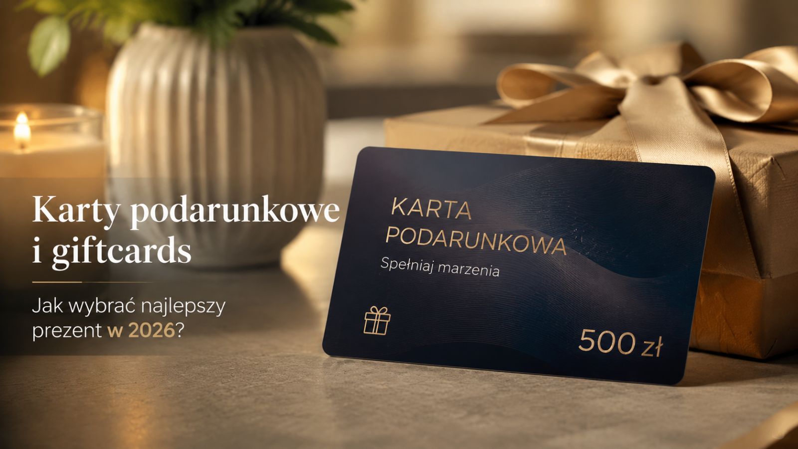 Karty podarunkowe i giftcards – jak wybrać najlepszy prezent w 2026?