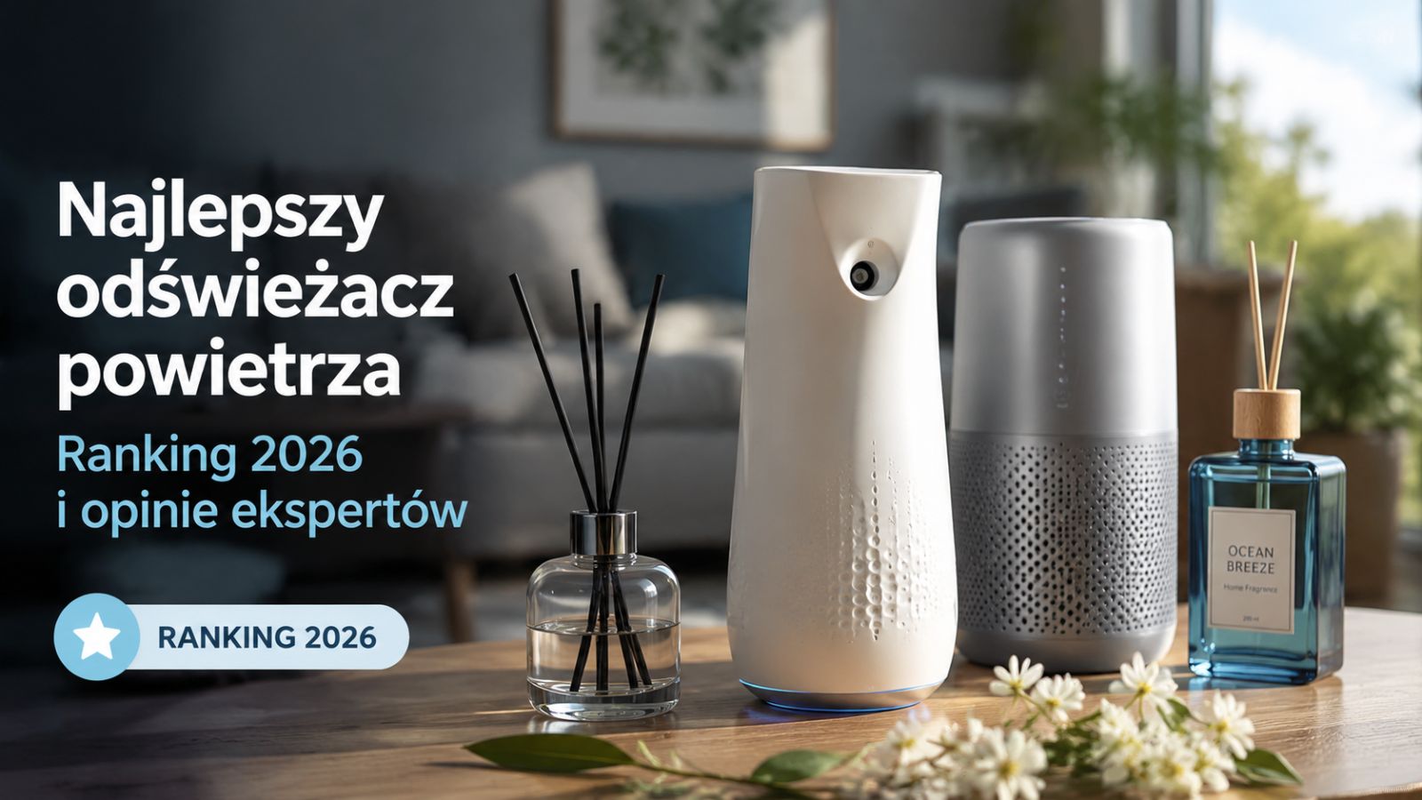 Najlepszy odświeżacz powietrza – Ranking 2026 i opinie ekspertów