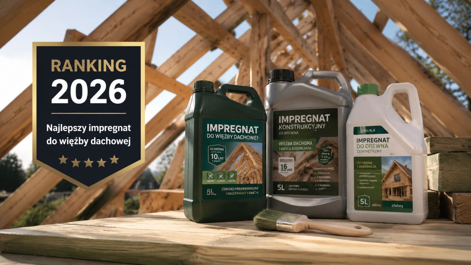 Najlepszy impregnat do więźby dachowej – Ranking 2026 i opinie