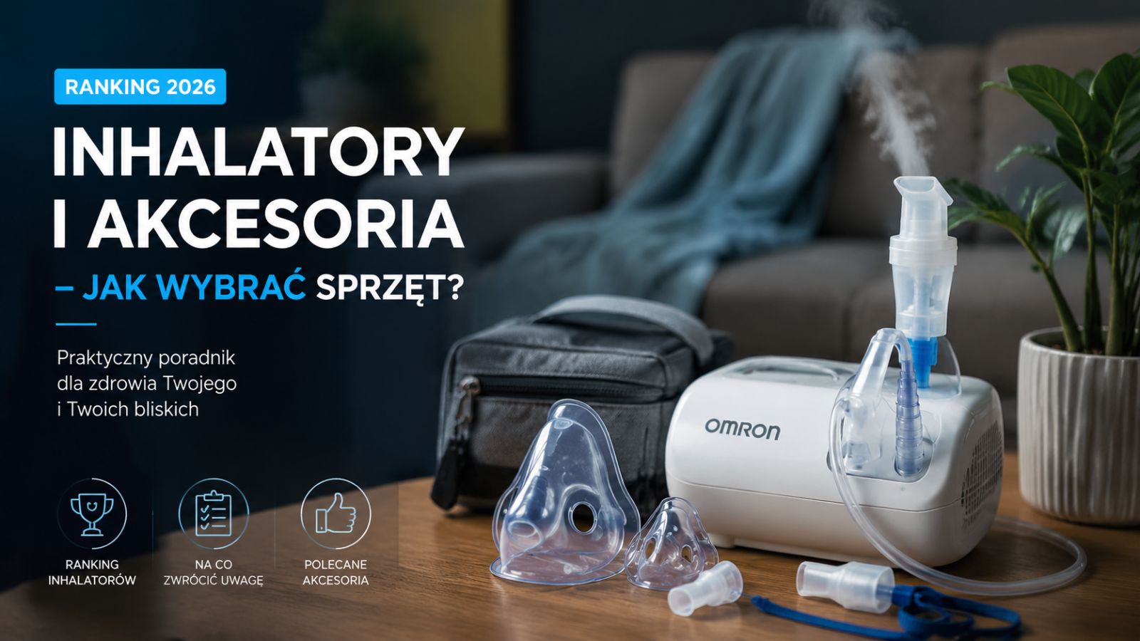 Inhalatory i akcesoria – ranking 2026. Jak wybrać sprzęt?