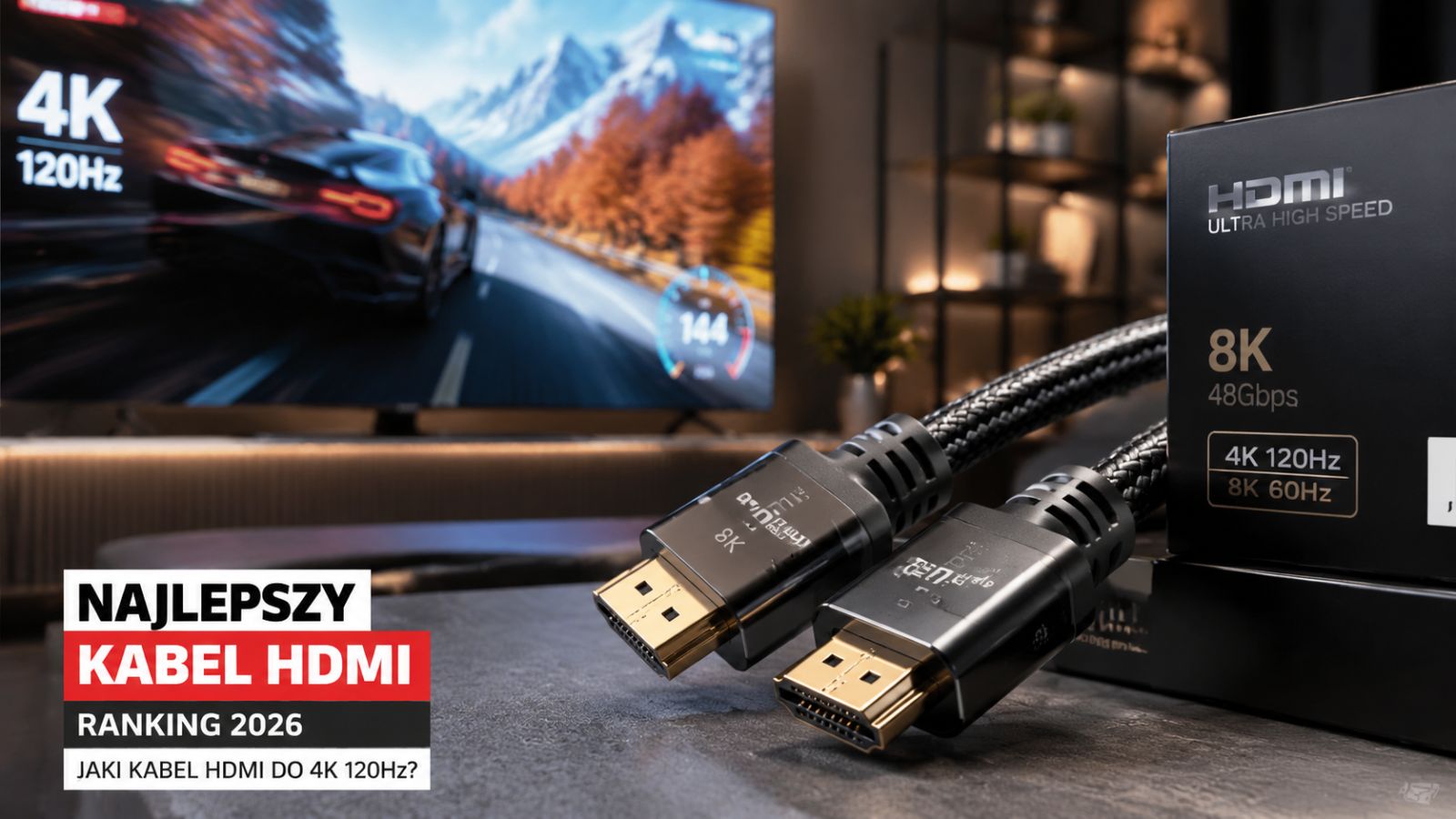 Najlepszy kabel HDMI – Ranking 2026. Jaki kabel HDMI do 4K 120Hz?