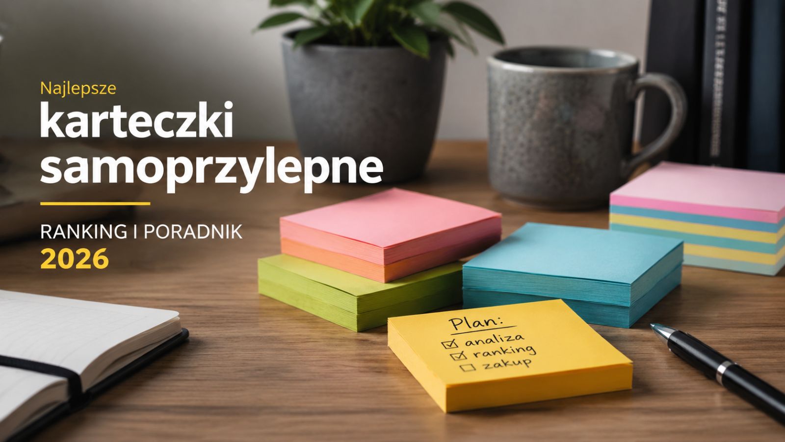 Najlepsze karteczki samoprzylepne – ranking i poradnik 2026