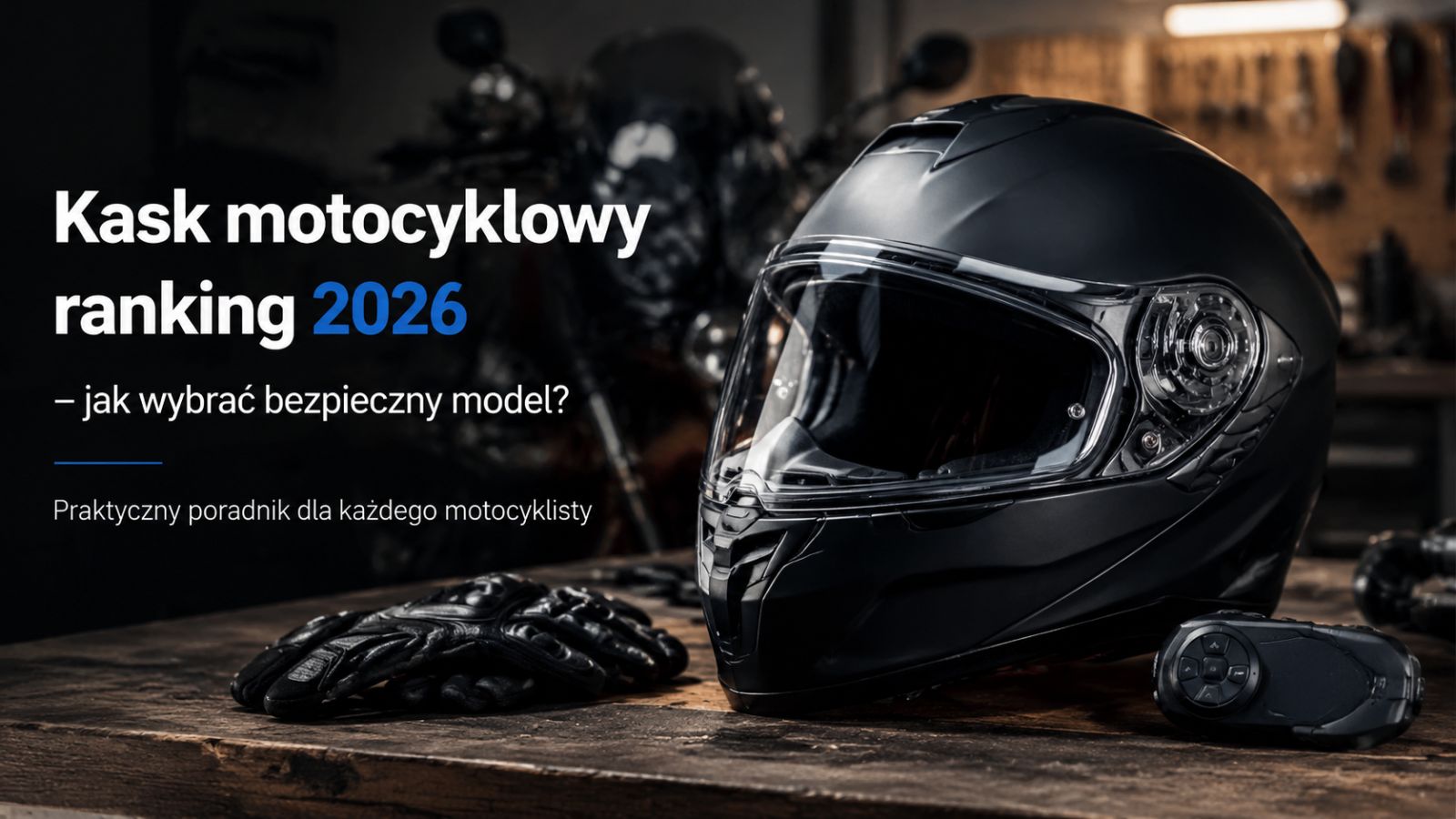 Kask motocyklowy ranking 2026 – jak wybrać bezpieczny model?