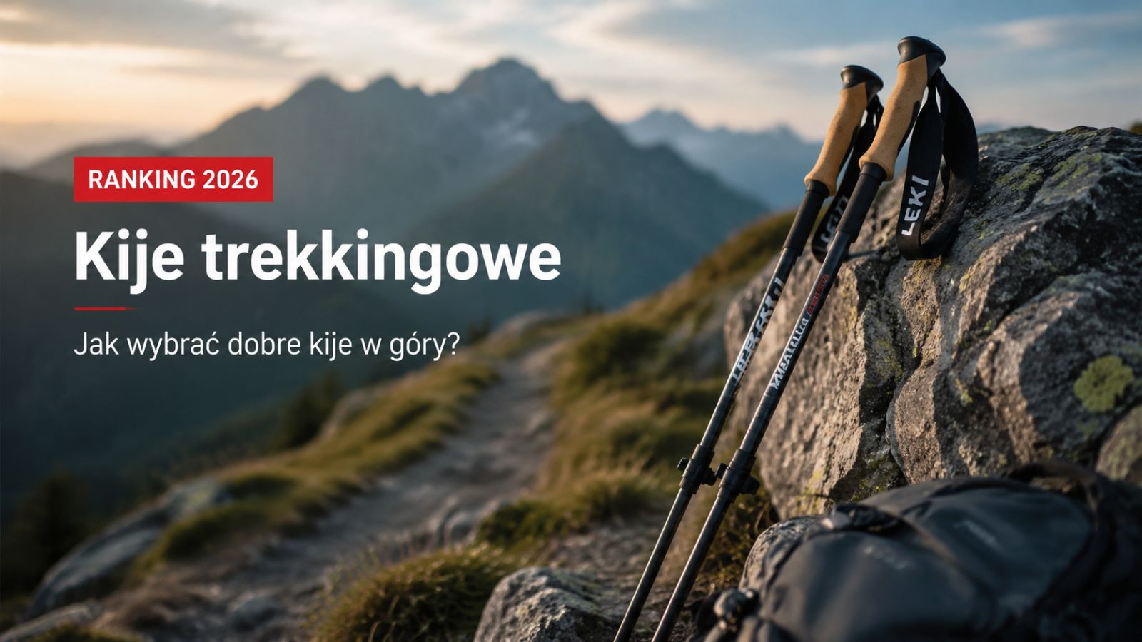 Ranking kijów trekkingowych 2026: Jak wybrać dobre kije w góry?