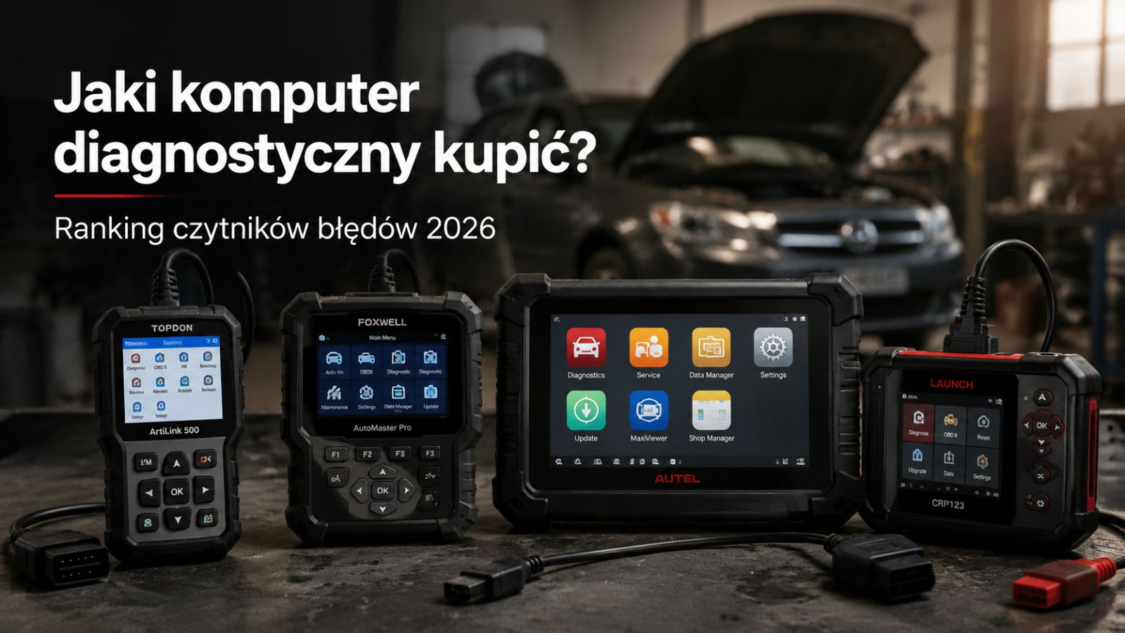 Jaki komputer diagnostyczny kupić? Ranking czytników błędów 2026