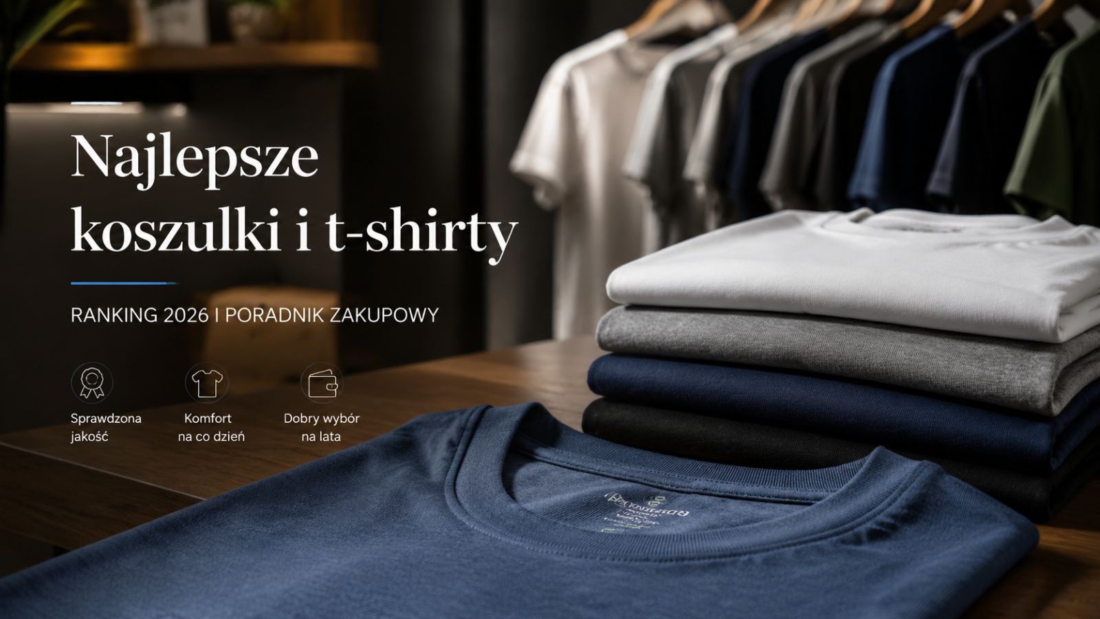 Najlepsze koszulki i t-shirty – Ranking 2026 i poradnik zakupowy