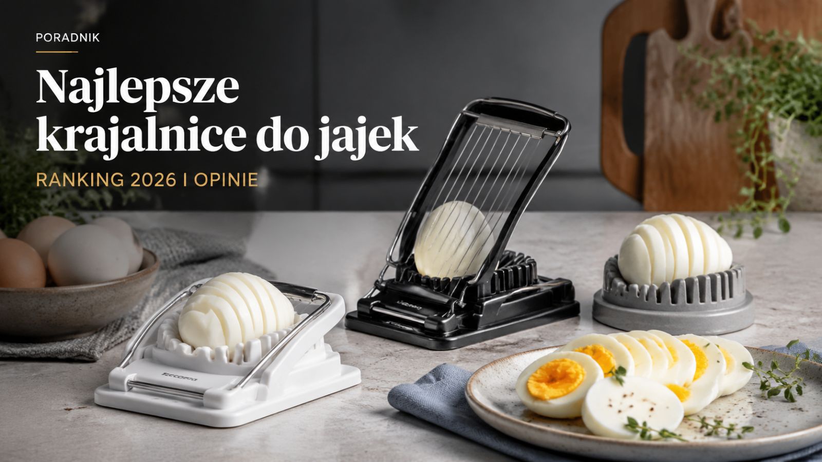 Najlepsze krajalnice do jajek – Ranking 2026 i opinie