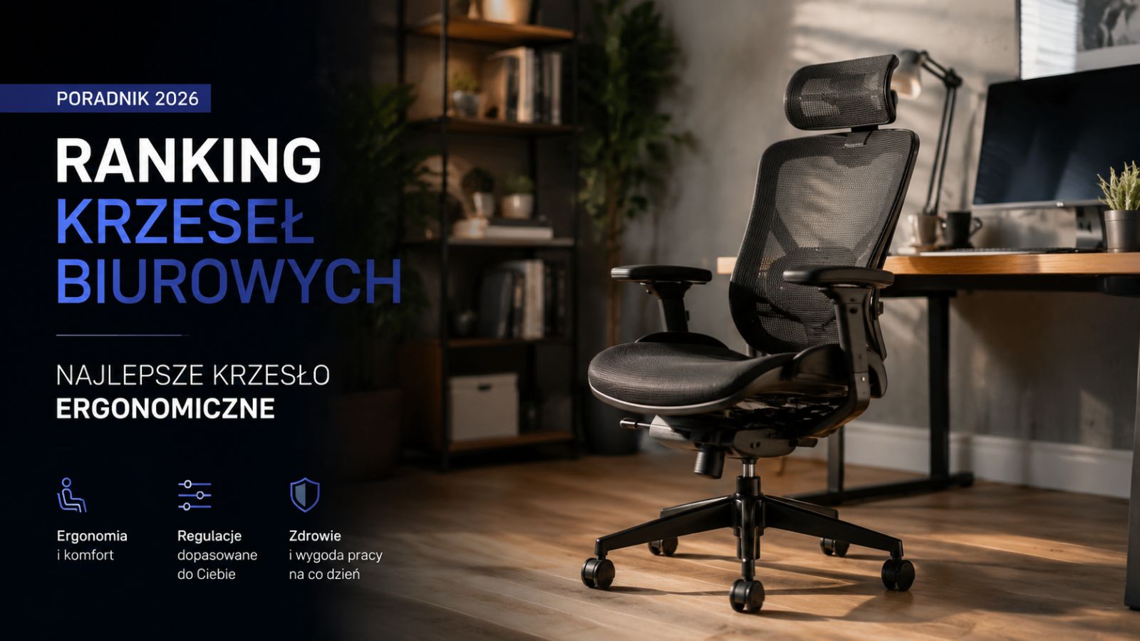 Ranking krzeseł biurowych 2026 – Najlepsze krzesło ergonomiczne