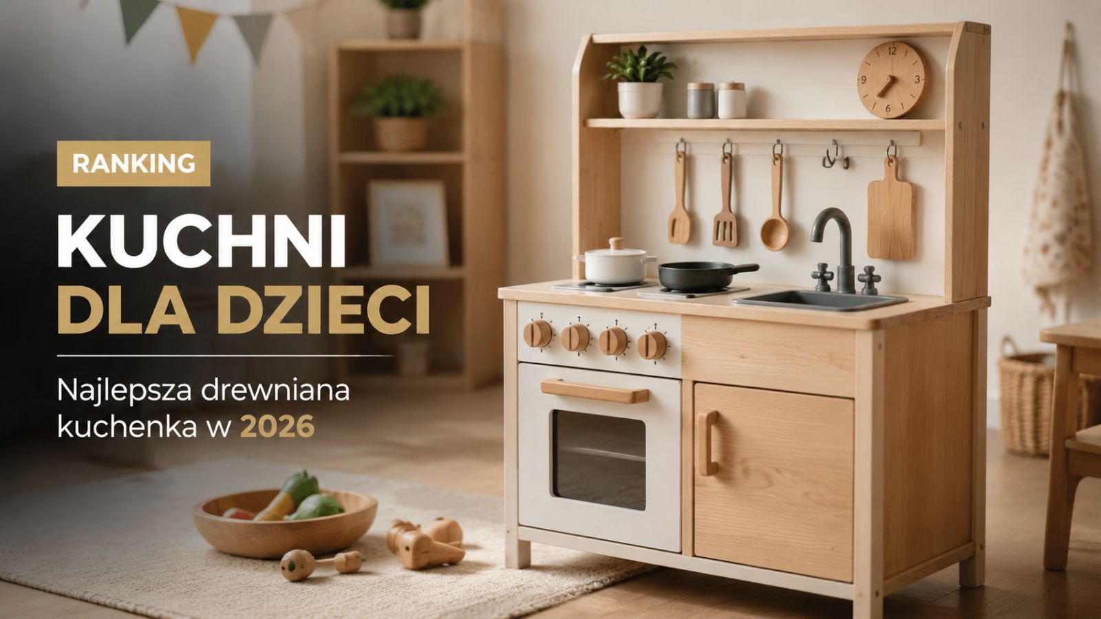 Ranking kuchni dla dzieci – najlepsza drewniana kuchenka w 2026