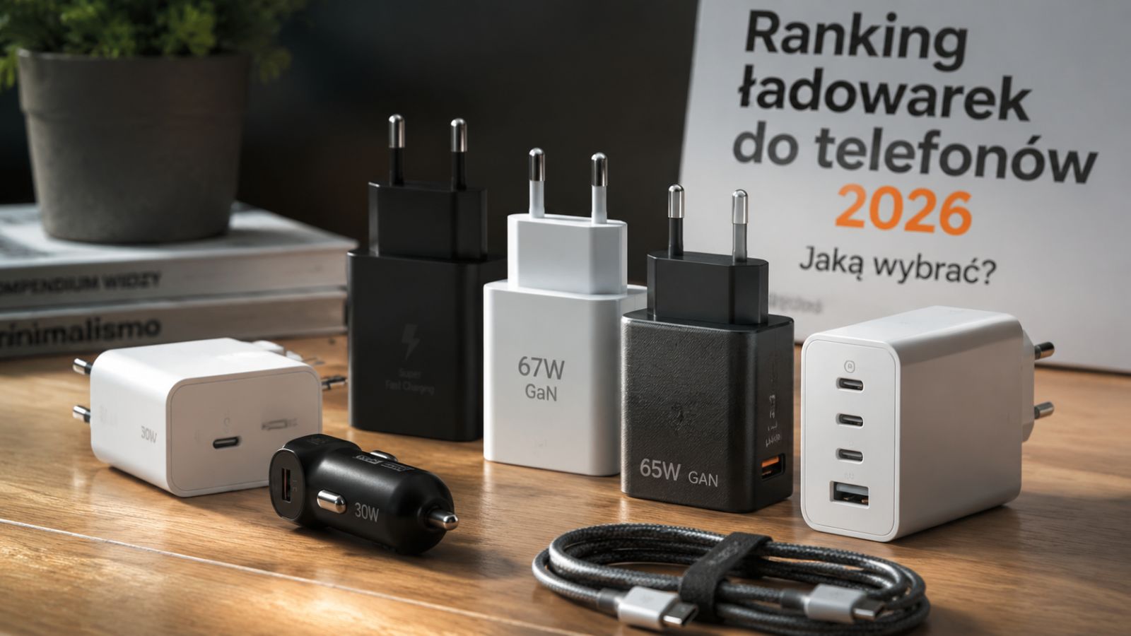 Ranking ładowarek do telefonów 2026 – jaką wybrać?