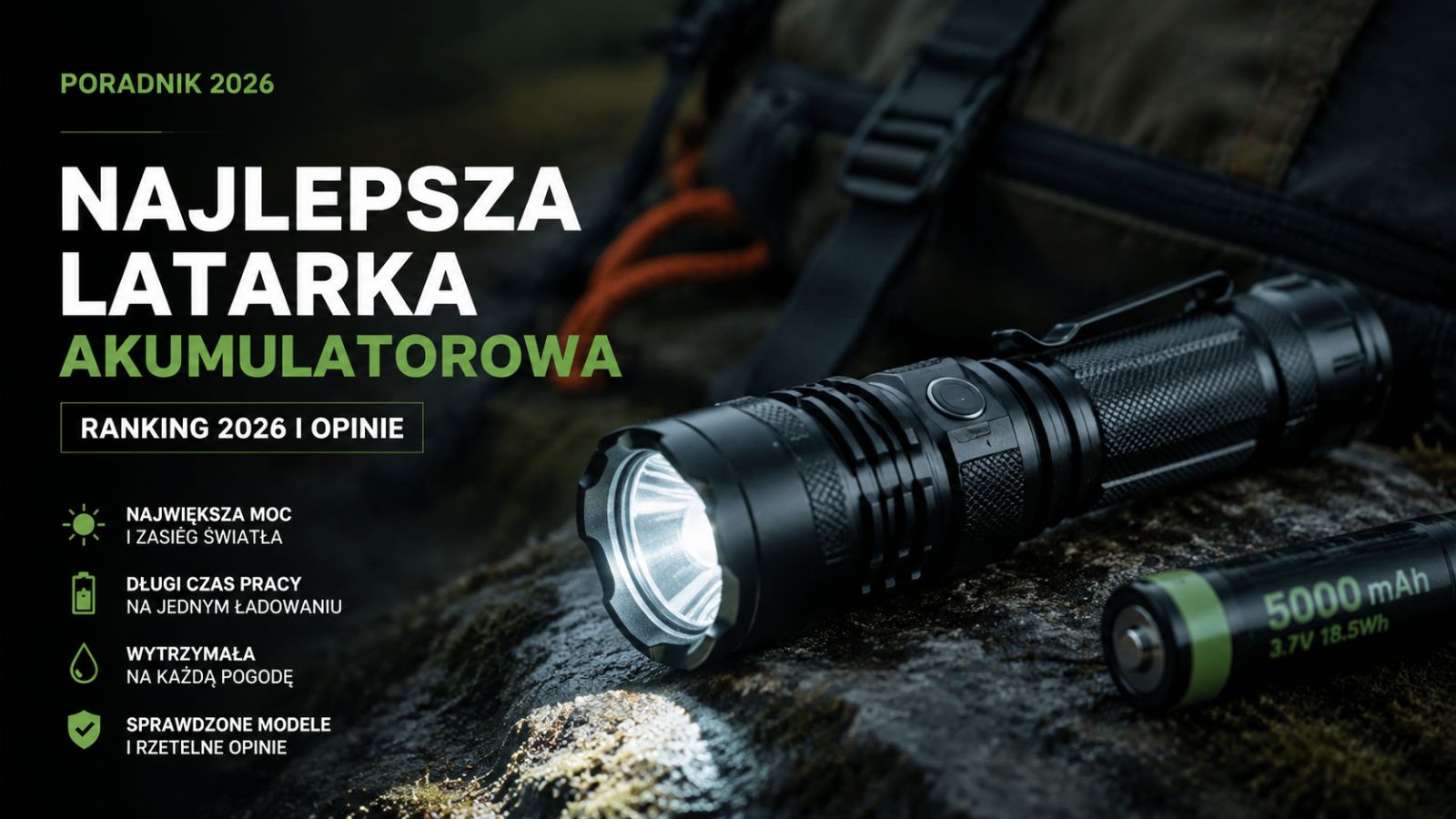 Najlepsza latarka akumulatorowa – ranking 2026 i opinie