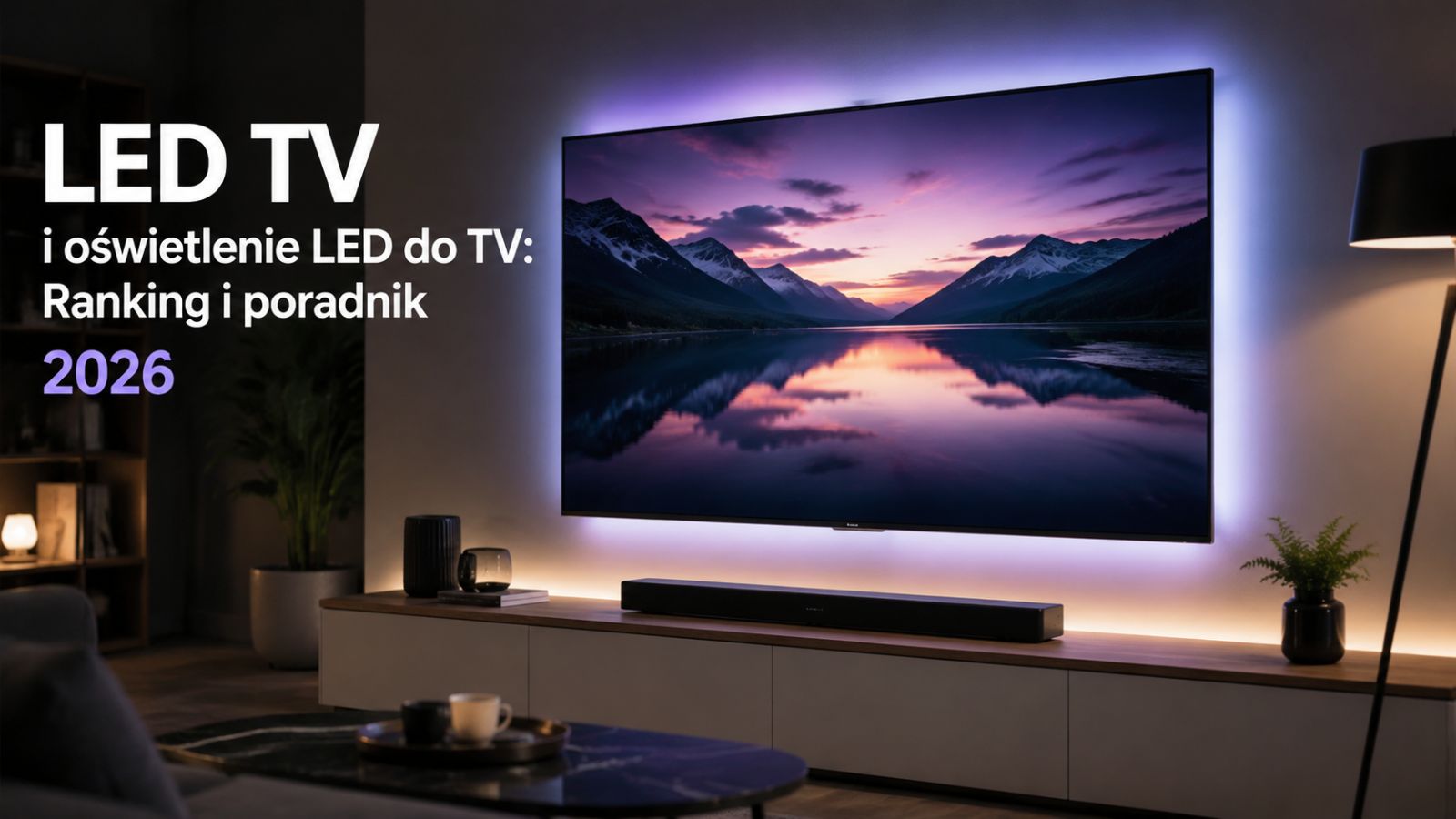 LED TV i oświetlenie LED do TV: Ranking i poradnik 2026