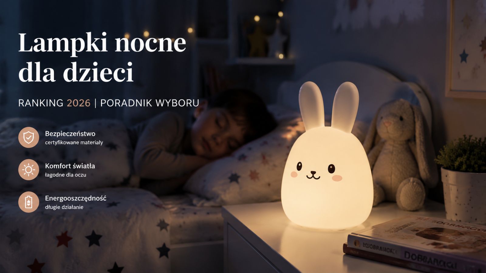 Lampki nocne dla dzieci – ranking 2026 i poradnik wyboru