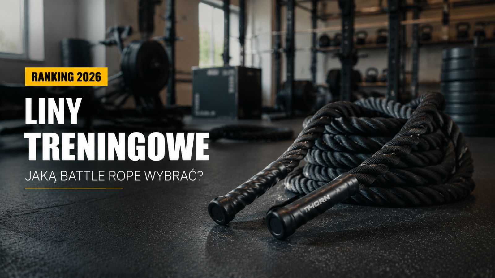 Liny treningowe – ranking 2026. Jaką battle rope wybrać?
