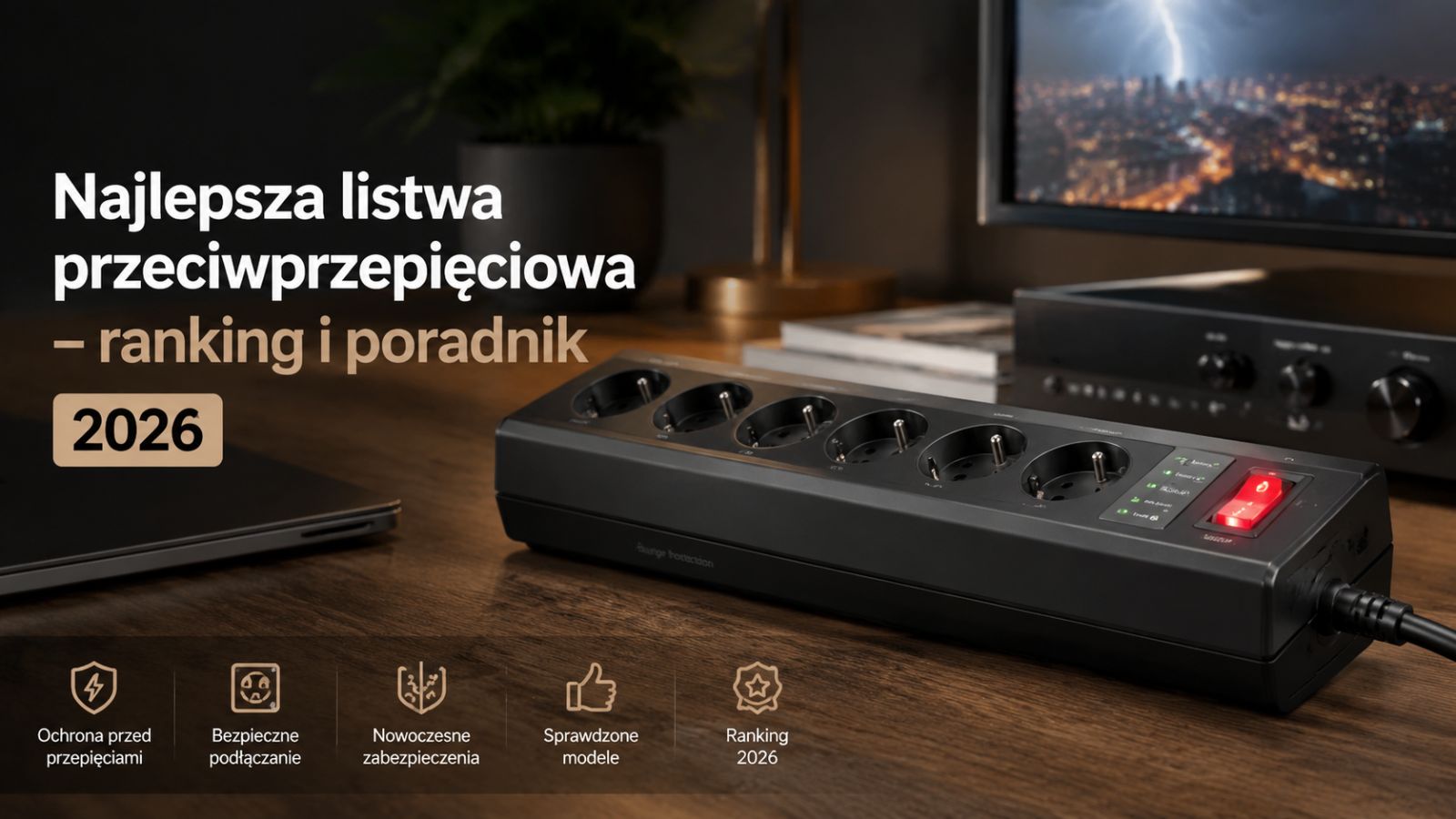 Najlepsza listwa przeciwprzepięciowa – ranking i poradnik 2026