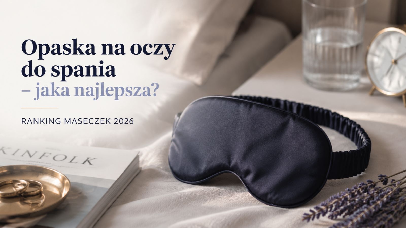 Opaska na oczy do spania – jaka najlepsza? Ranking maseczek 2026