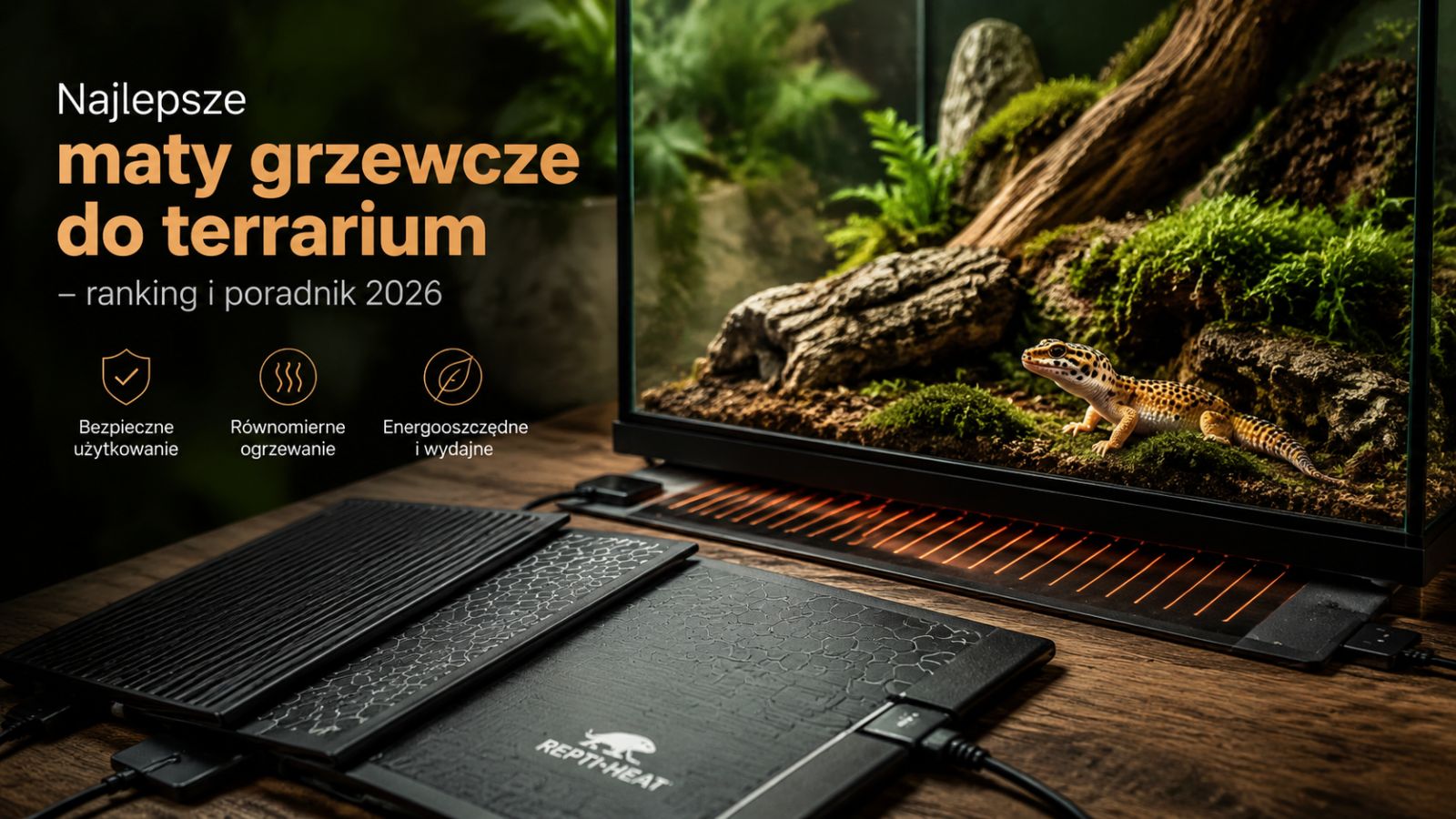 Najlepsze maty grzewcze do terrarium – ranking i poradnik 2026