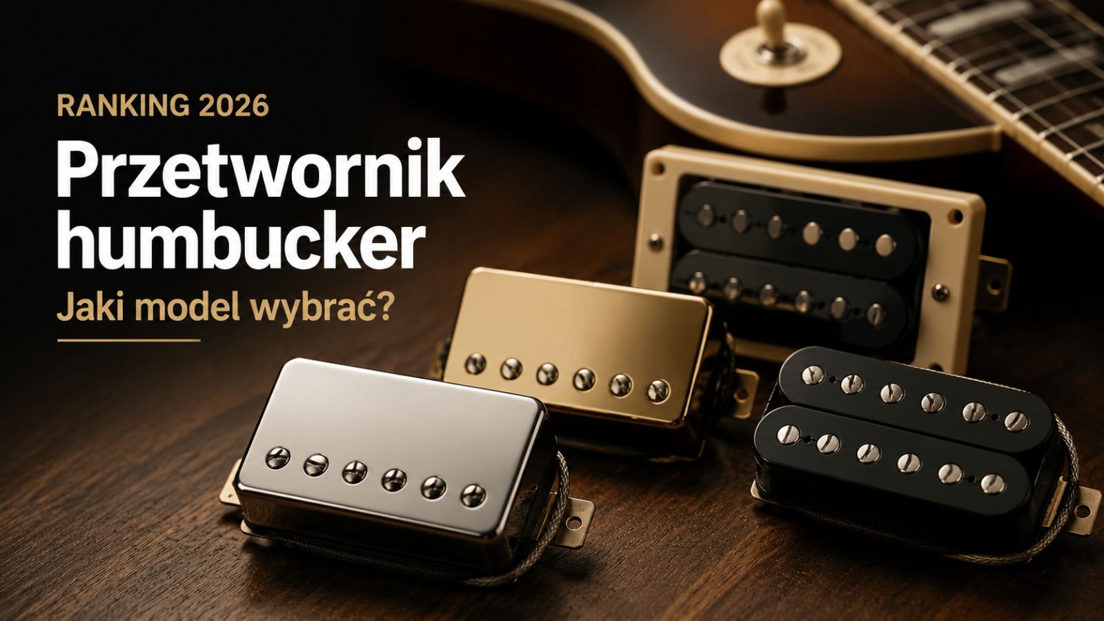 Przetwornik humbucker – ranking 2026. Jaki model wybrać?