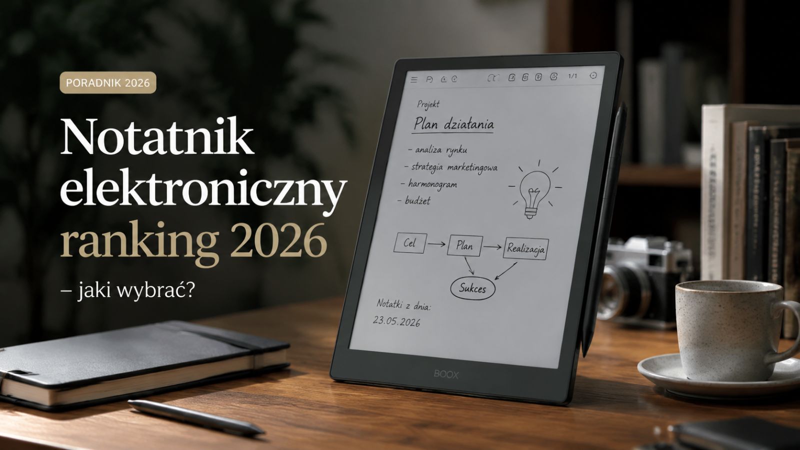 Notatnik elektroniczny ranking 2026 – jaki wybrać?