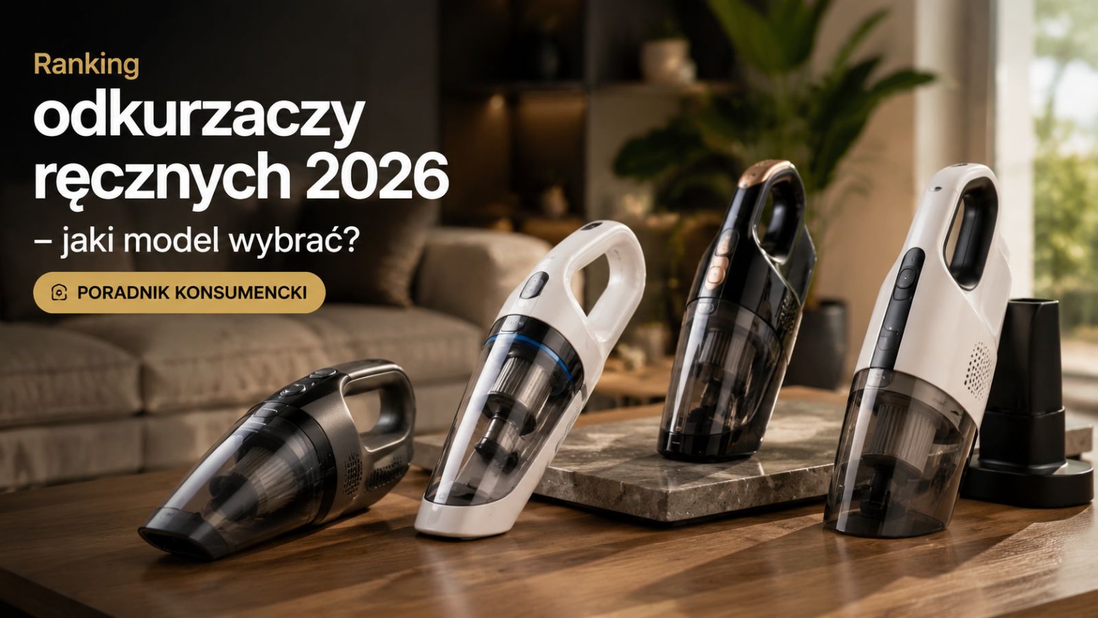 Ranking odkurzaczy ręcznych 2026 – jaki model wybrać?
