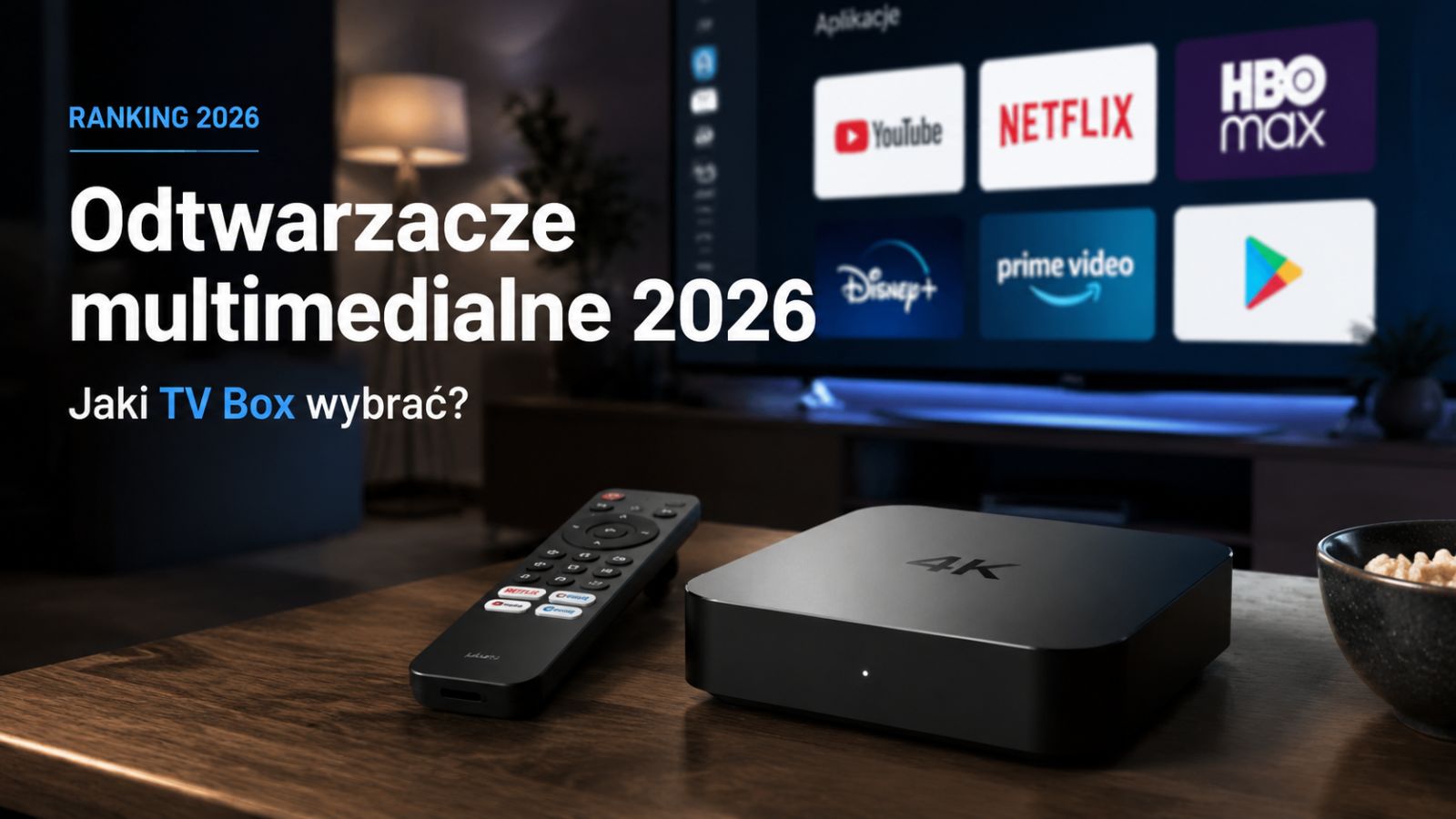 Ranking odtwarzaczy multimedialnych 2026 – Jaki TV Box wybrać?