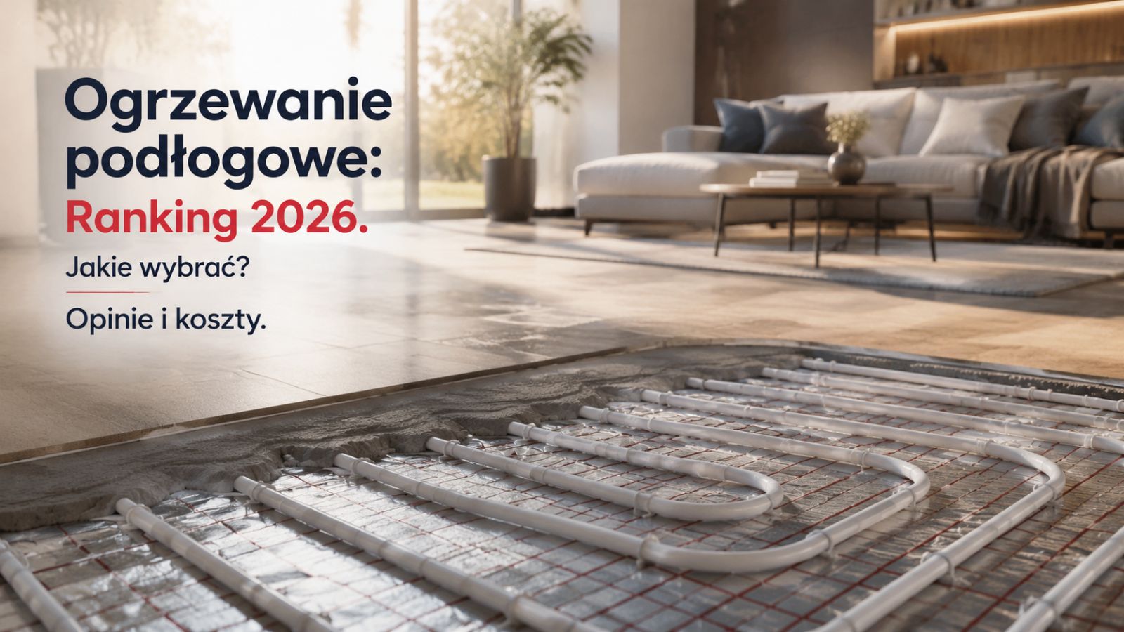 Ogrzewanie podłogowe: Ranking 2026. Jakie wybrać? Opinie i koszty