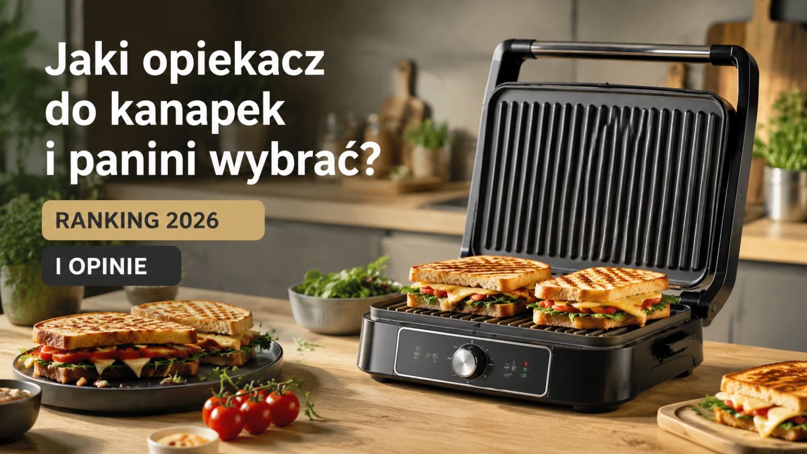 Jaki opiekacz do kanapek i panini wybrać? Ranking 2026 i opinie