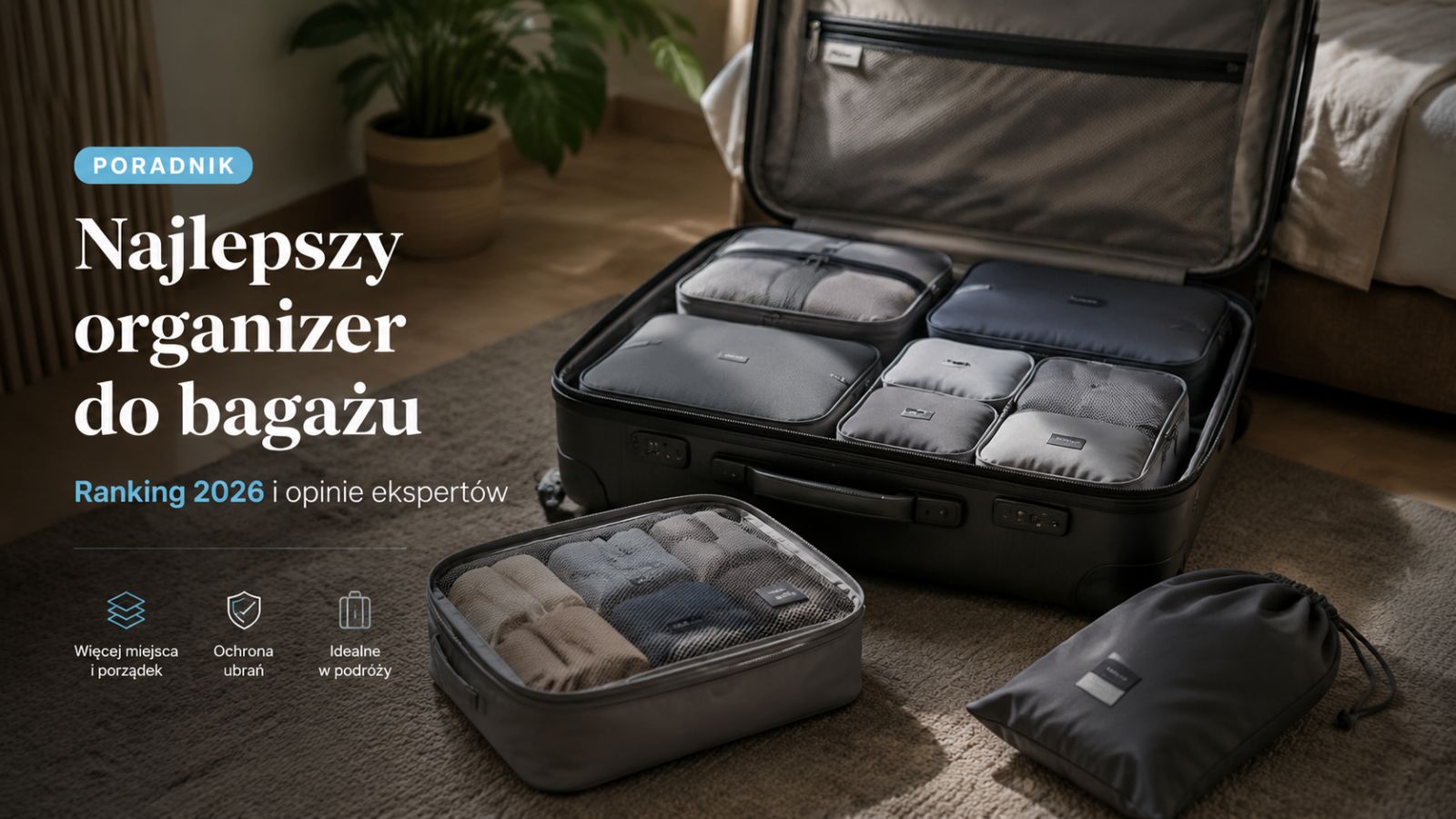 Najlepszy organizer do bagażu – Ranking 2026 i opinie ekspertów