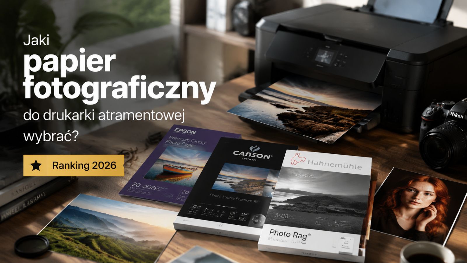 Jaki papier fotograficzny do drukarki atramentowej wybrać? Ranking 2026