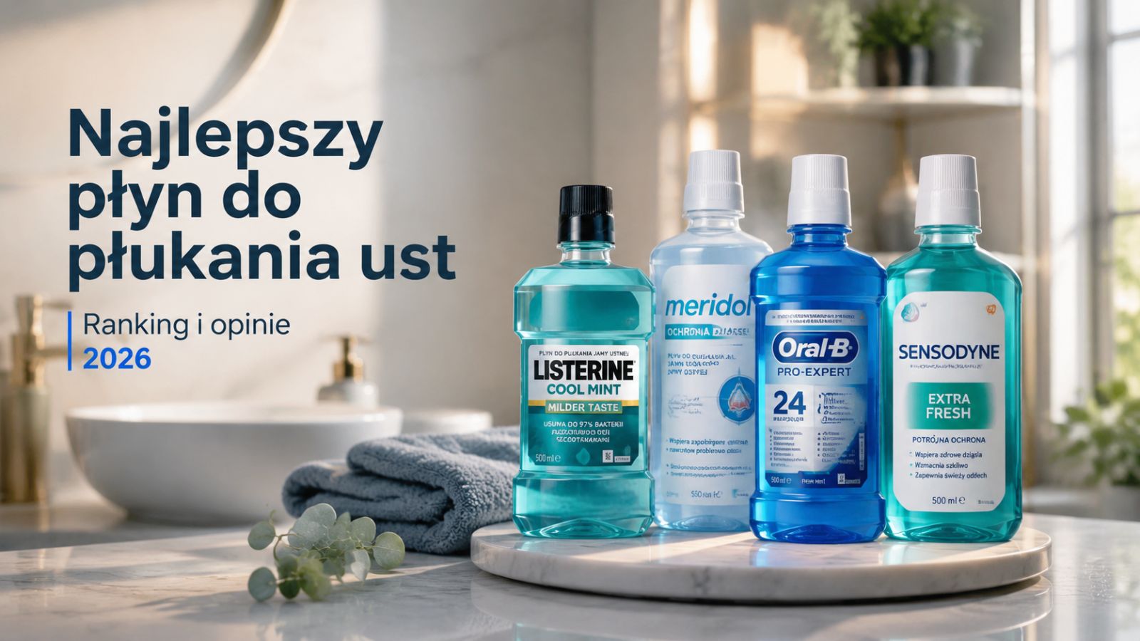 Najlepszy płyn do płukania ust – Ranking i opinie 2026