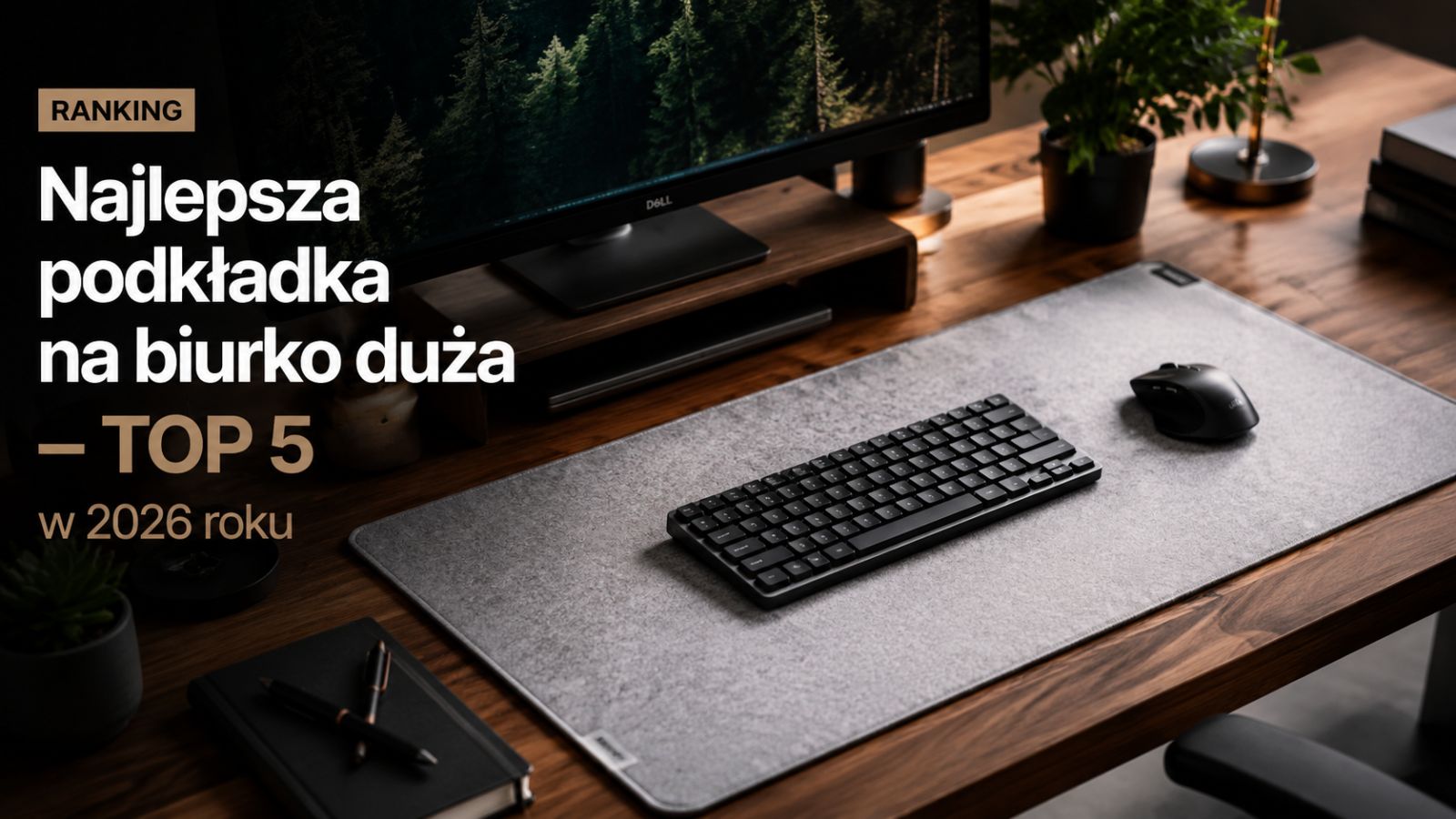 Ranking: Najlepsza podkładka na biurko duża – TOP 5 w 2026 roku