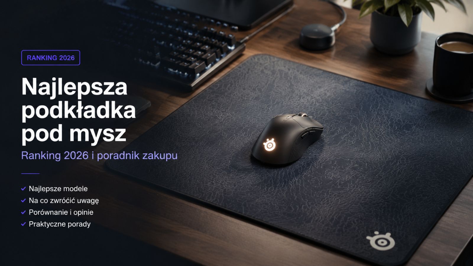 Najlepsza podkładka pod mysz – ranking 2026 i poradnik zakupu