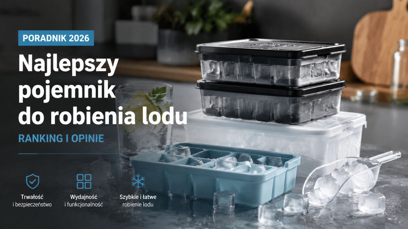 Najlepszy pojemnik do robienia lodu – ranking i opinie 2026