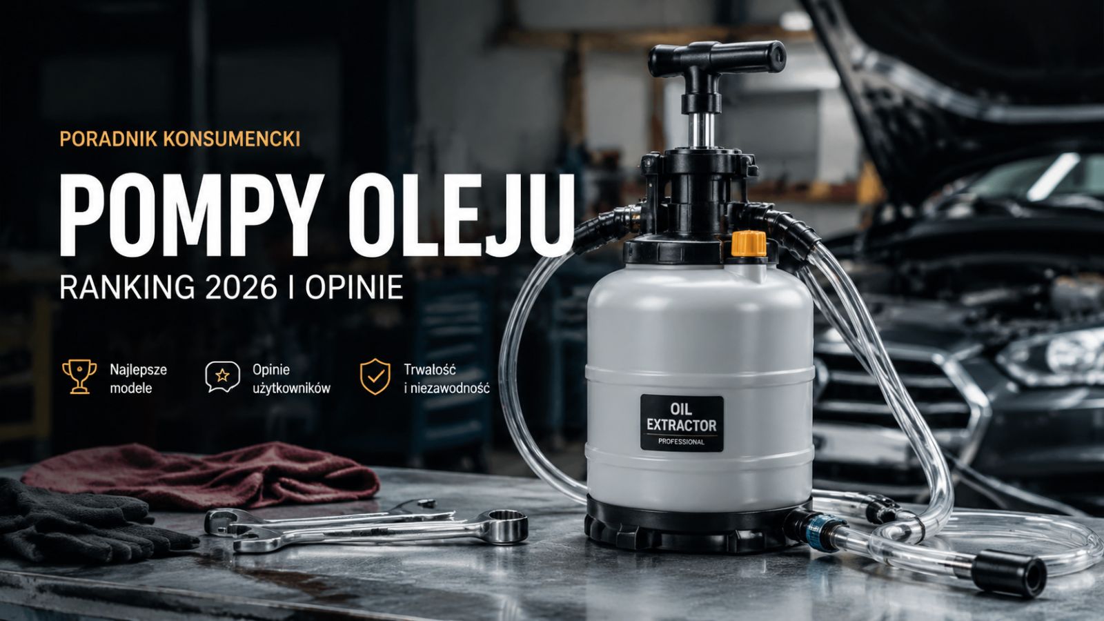 Najlepsza pompa do wymiany oleju – Ranking 2026 i opinie