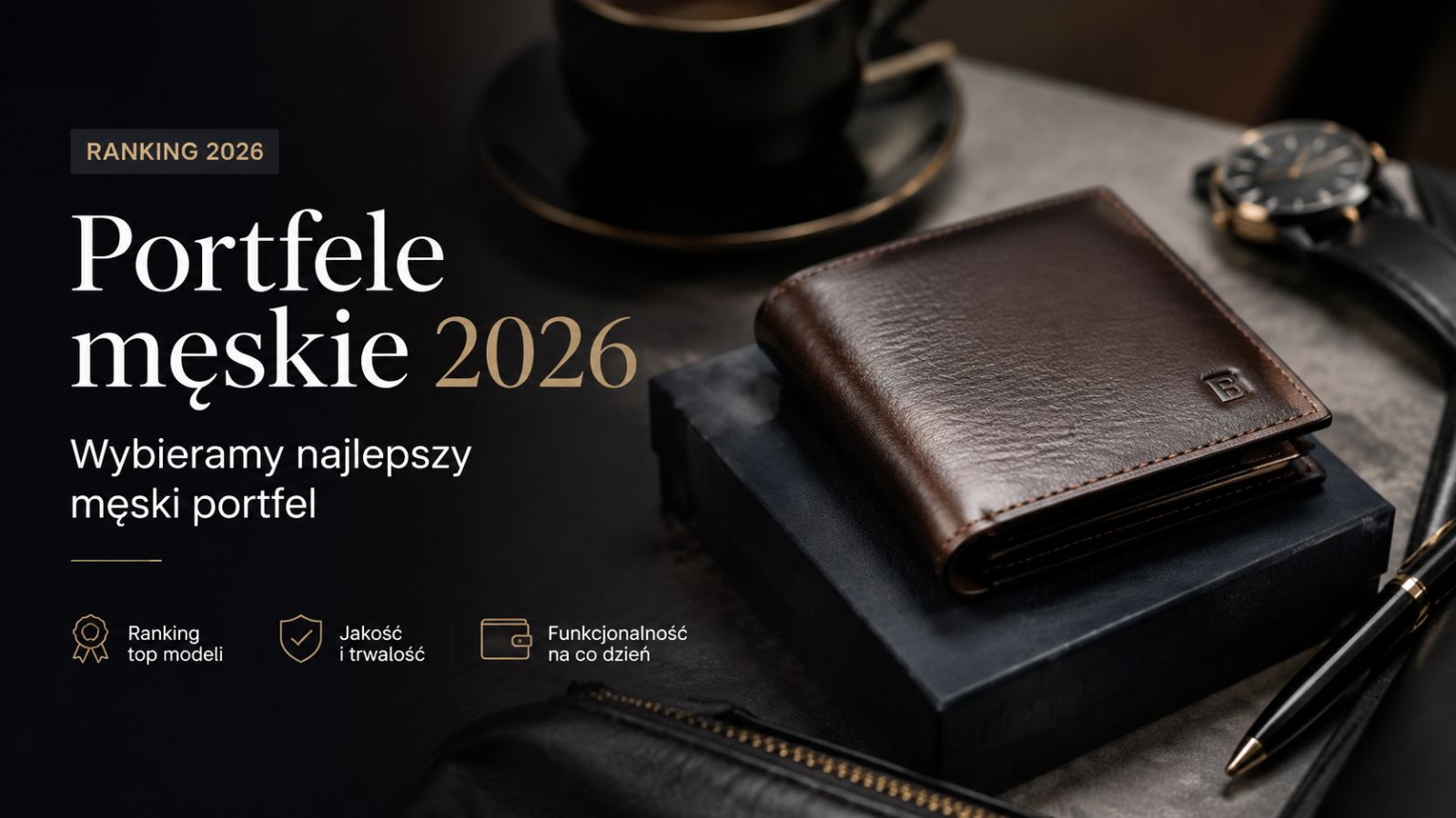 Ranking portfeli męskich 2026 – wybieramy najlepszy męski portfel