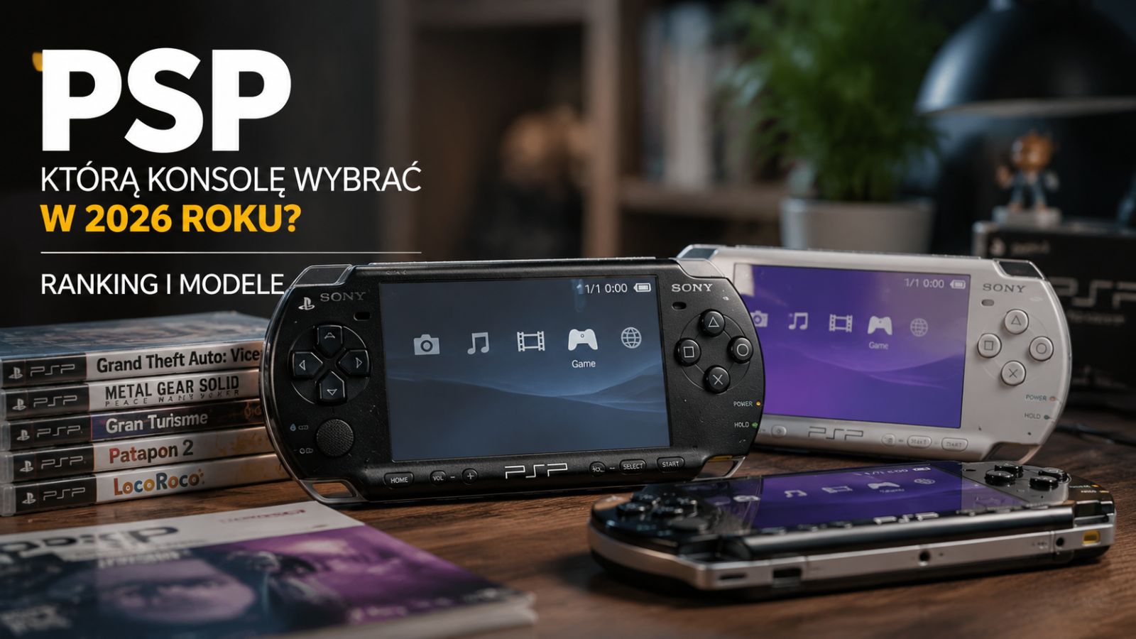 Sony PSP – którą konsolę wybrać w 2026 roku? Ranking i modele