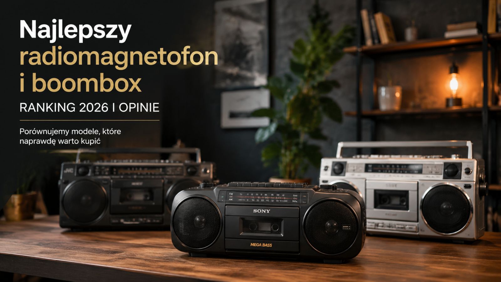 Najlepszy radiomagnetofon i boombox – ranking 2026 i opinie