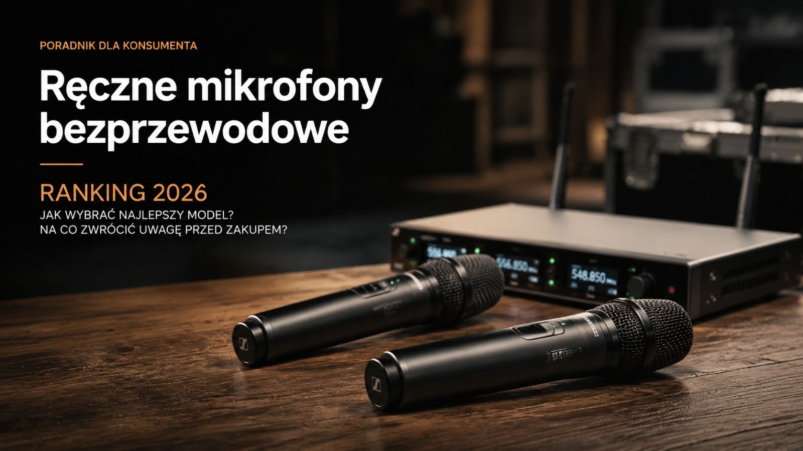 Ręczne mikrofony bezprzewodowe – ranking 2026 i poradnik